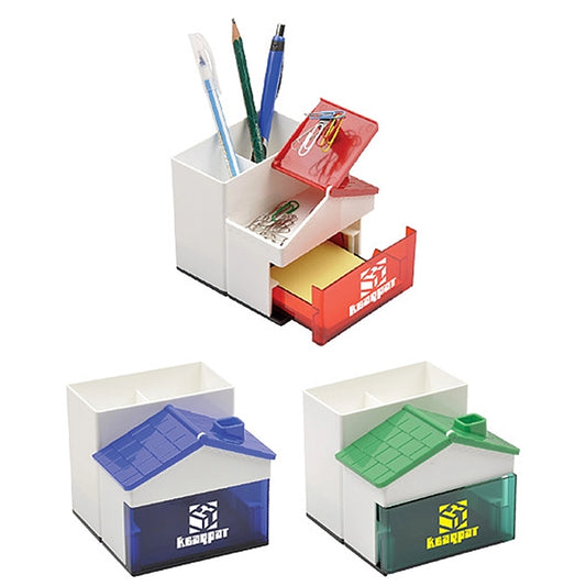 House Shaped Organizer w/ Pen/Card Holder