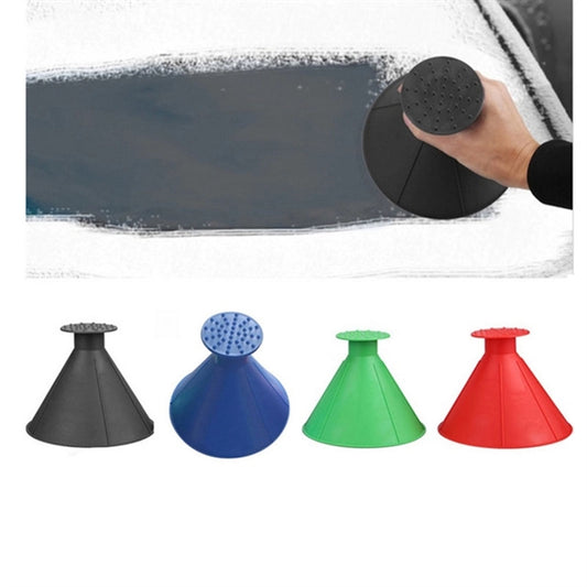 Ice Scraper Round Car Window Windshield Cone