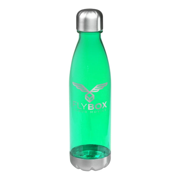 25 oz. Amphora Plastic Water Bottle (1 Color Imprint)