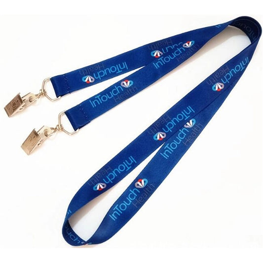 3/4" Double Ended Clips Lanyard