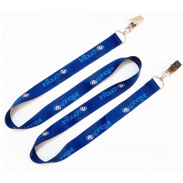 3/4" Double Ended Clips Lanyard