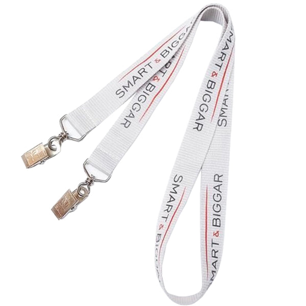 3/4" Double Ended Clips Lanyard