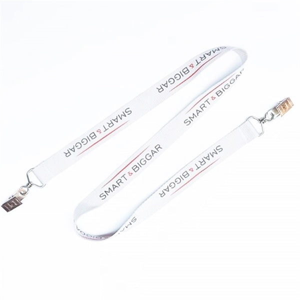 3/4" Double Ended Clips Lanyard
