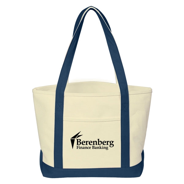 Medium Starboard Cotton Canvas Tote Bag
