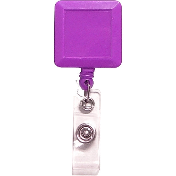 Retractable Badge Holder-Square