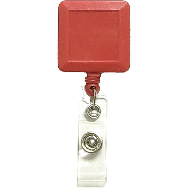 Retractable Badge Holder-Square
