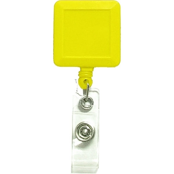 Retractable Badge Holder-Square