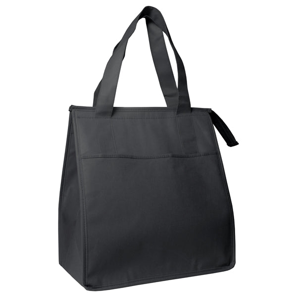 Cooler Tote Shopping Bag Non-Woven with Zipper