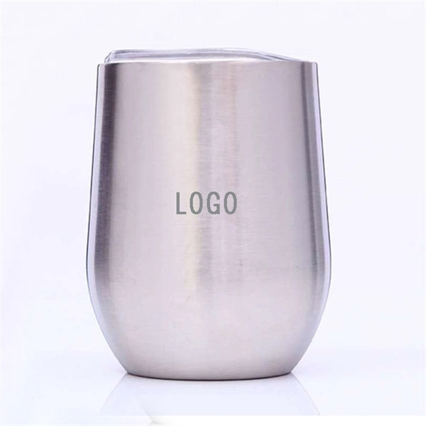10 oz Stainless Steel Egg Shape Cup