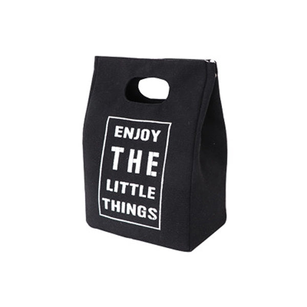 Creative Canvas Insulated Tote Bag For Grocery/Lunch