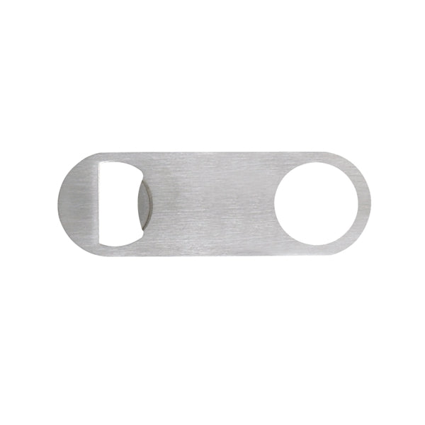 Short Paddle Style Stainless Steel Bottle Opener