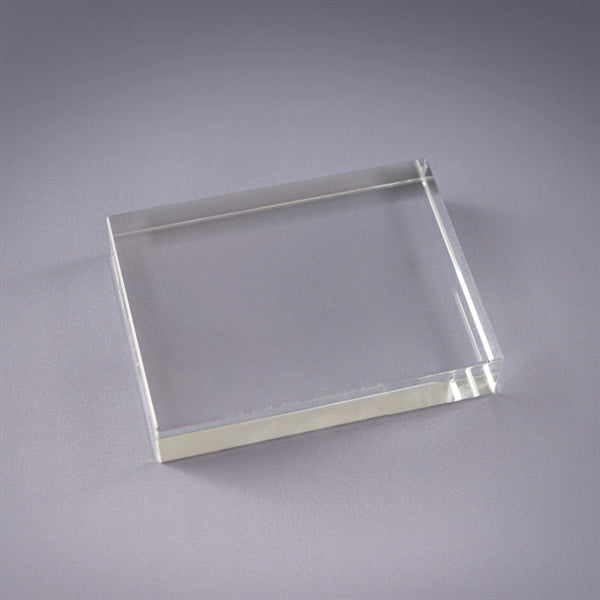Rectangle Crystal Paperweight