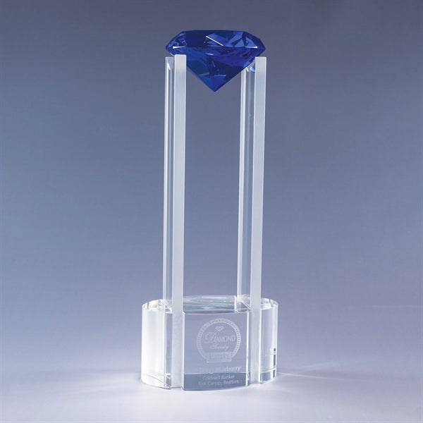 Sky Diamond Optic Crystal Award