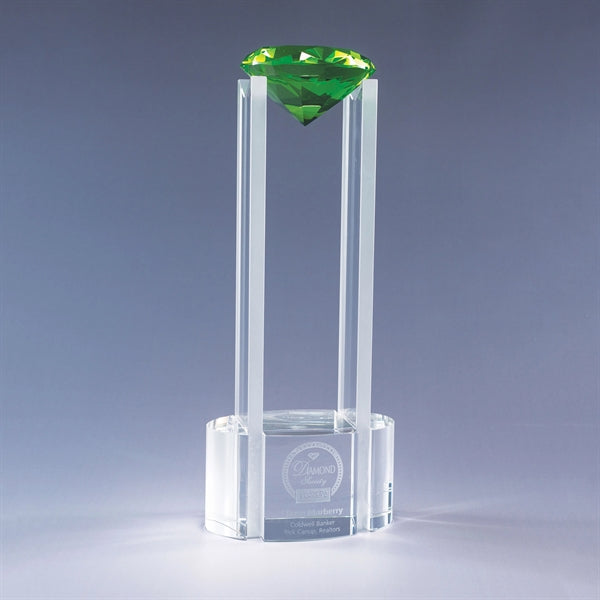 Sky Diamond Optic Crystal Award