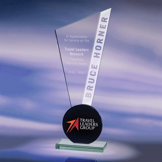 Exclaim Jade & Optic Crystal Award