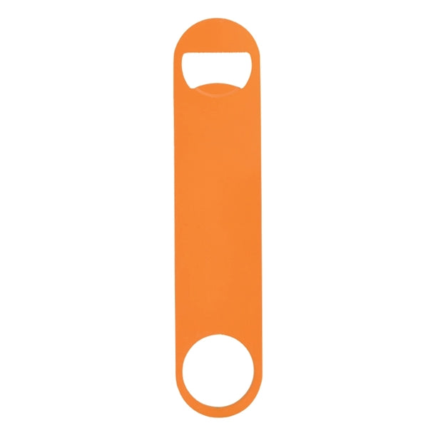 Paddle Style Powder Coated Steel Bottle Opener
