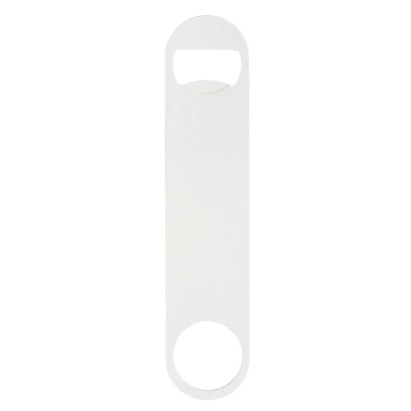 Paddle Style Powder Coated Steel Bottle Opener