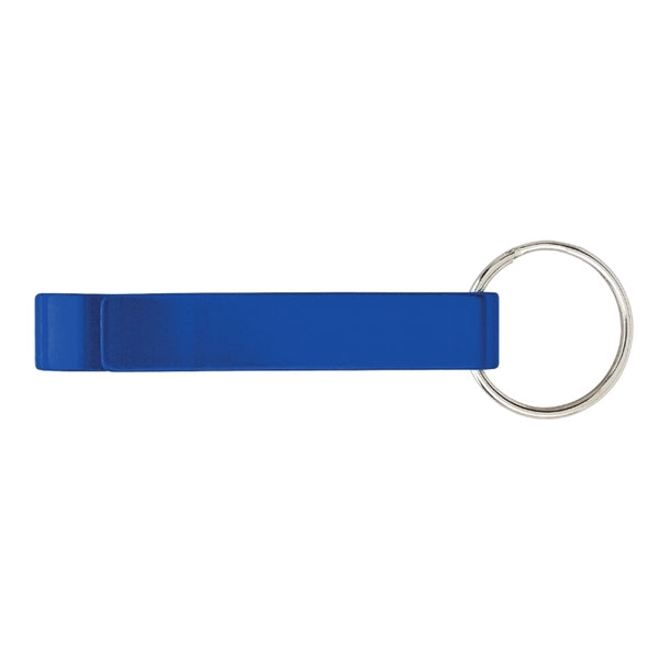 Anodized Aluminum Bottle Opener Keyring