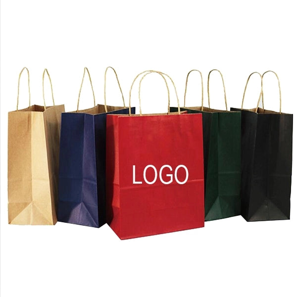 Natural Kraft Paper Shopper Bag