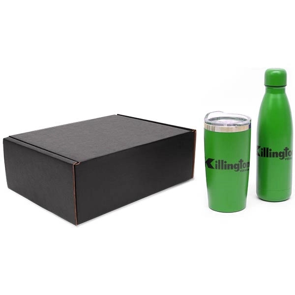 Stainless Steel 17oz. Tumbler & 22oz. Bottle Set