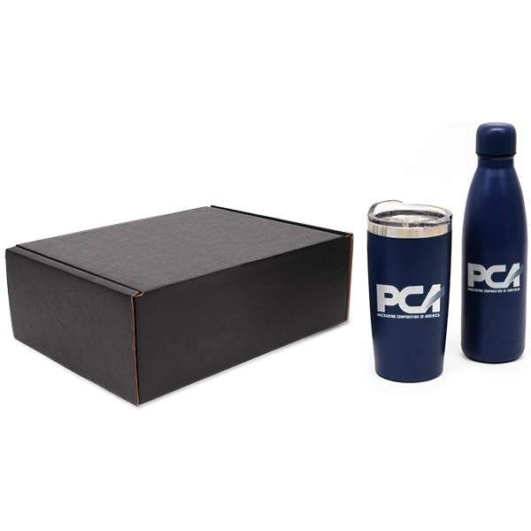 Stainless Steel 17oz. Tumbler & 22oz. Bottle Set