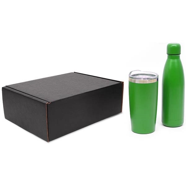 Stainless Steel 17oz. Tumbler & 22oz. Bottle Set