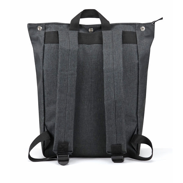 Zippered Computer Backpack with Snap Closure