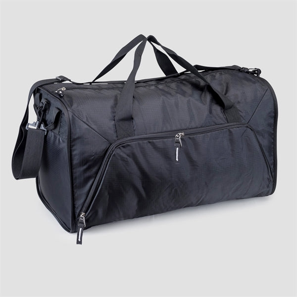 Foldable Lightweight Ripstop 20" Duffel Bag- Fold Packed 9"
