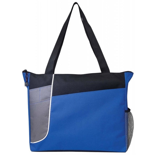Poly Zippered Tote Bag