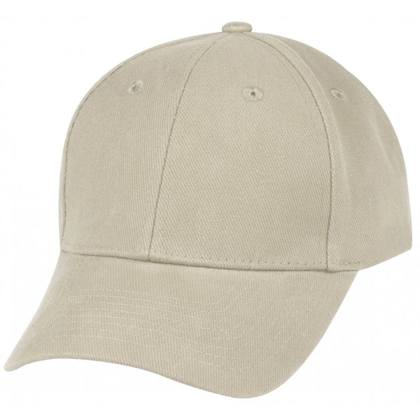 Low Crown (Constructed) Chino Brushed Cotton Twill Flexible
