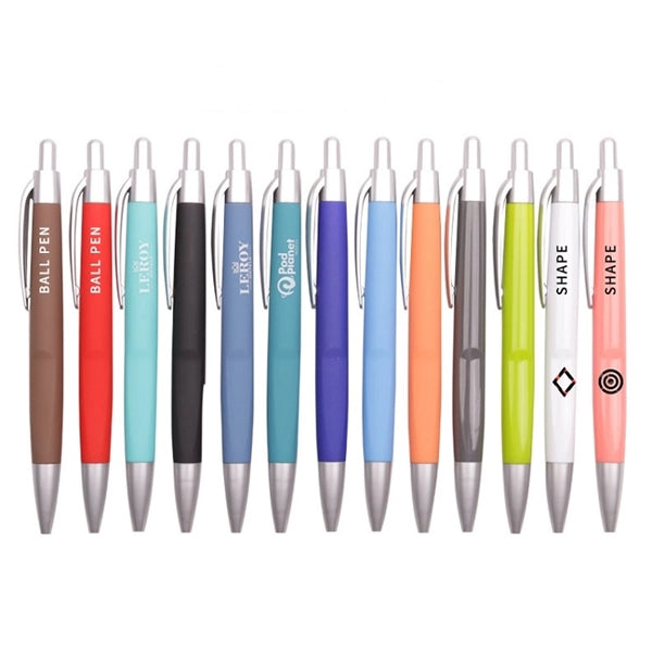 Plastic Click-Action Ballpoint Pen