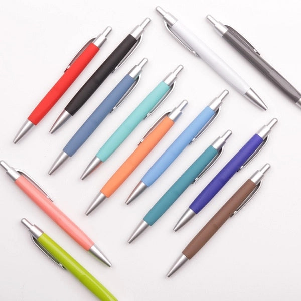 Plastic Click-Action Ballpoint Pen