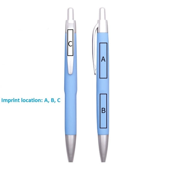 Plastic Click-Action Ballpoint Pen