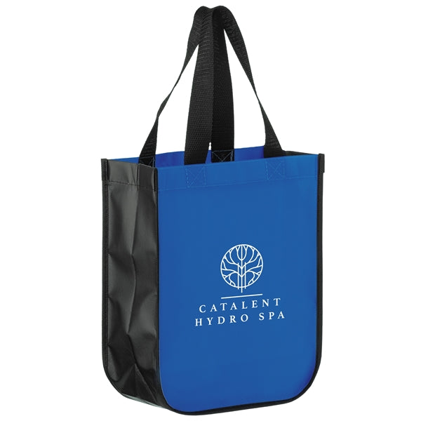 Matte Laminated Designer Tote Bags Curved Corners - Screen