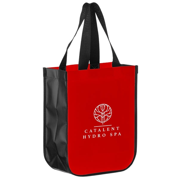 Matte Laminated Designer Tote Bags Curved Corners - Screen