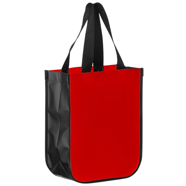 Matte Laminated Designer Tote Bags Curved Corners - Screen