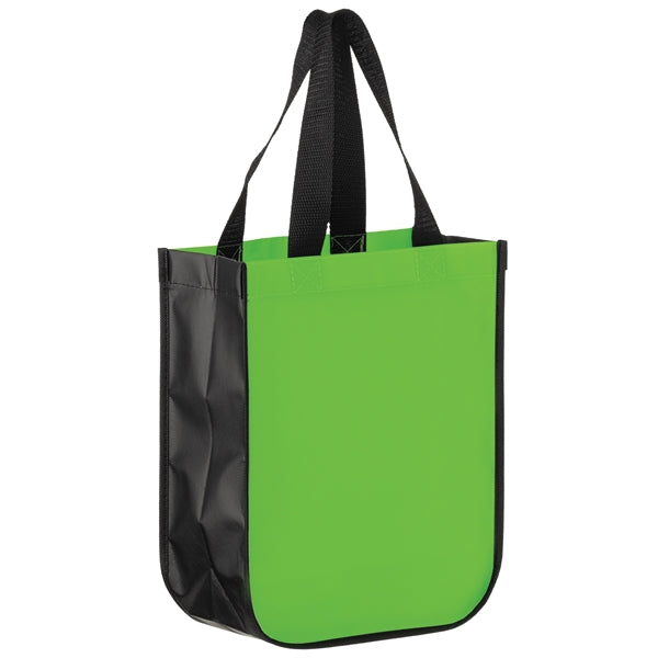 Matte Laminated Designer Tote Bags Curved Corners - Screen