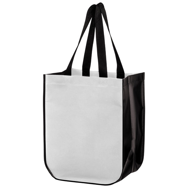 Matte Laminated Designer Tote Bags Curved Corners - Screen