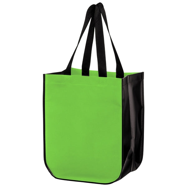 Matte Laminated Designer Tote Bags Curved Corners - Screen