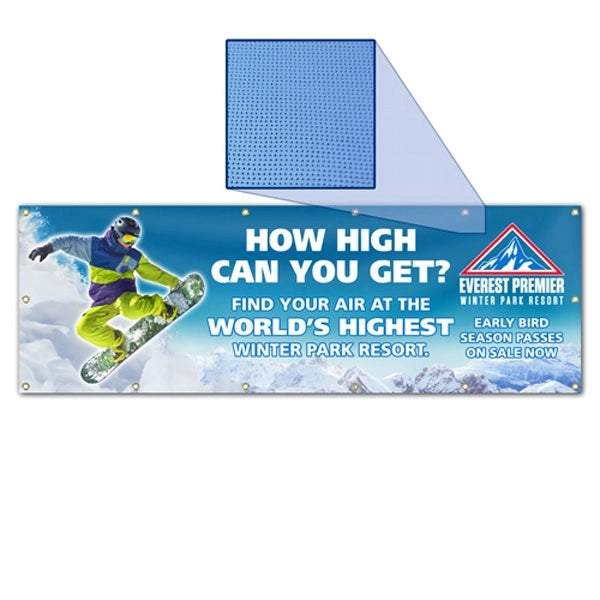 Size Full Color Mesh Banner