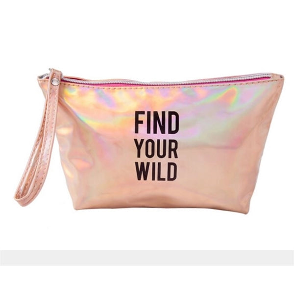 Iridescent Cosmetic Bag