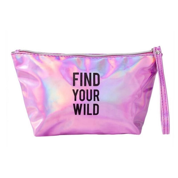 Iridescent Cosmetic Bag