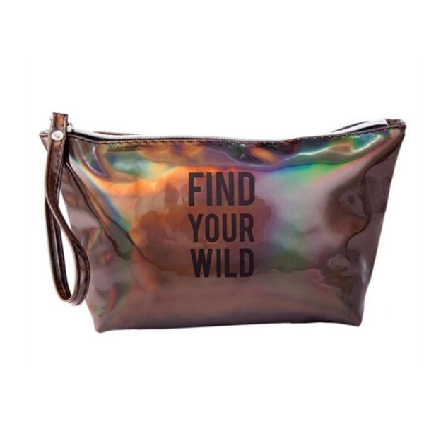Iridescent Cosmetic Bag