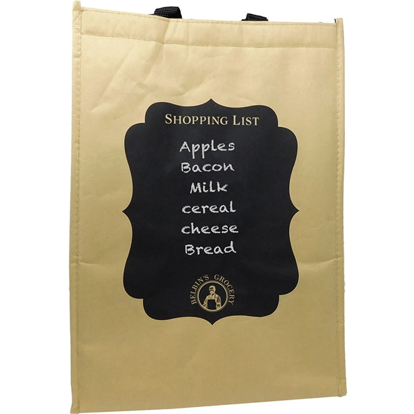 Kraft Insulated Grocery Tote Bag