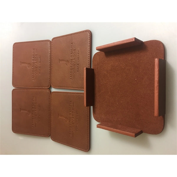 PU Coaster Set 4 PCS