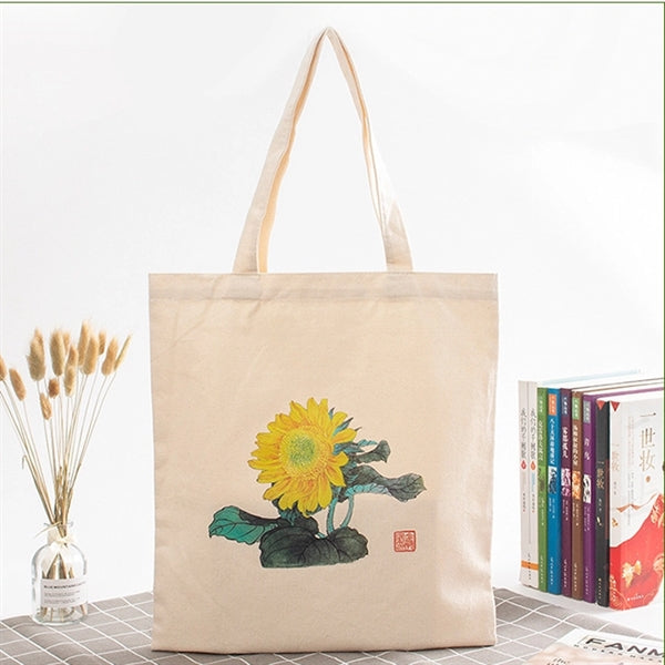 Natural Cotton Canvas Tote Bag