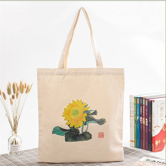 Natural Cotton Canvas Tote Bag