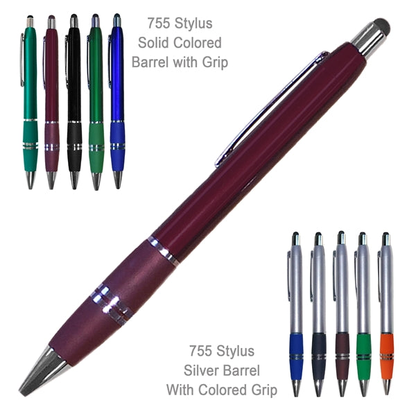 Florentino Elegant Stylus Ballpoint Pens With Comfort Grip