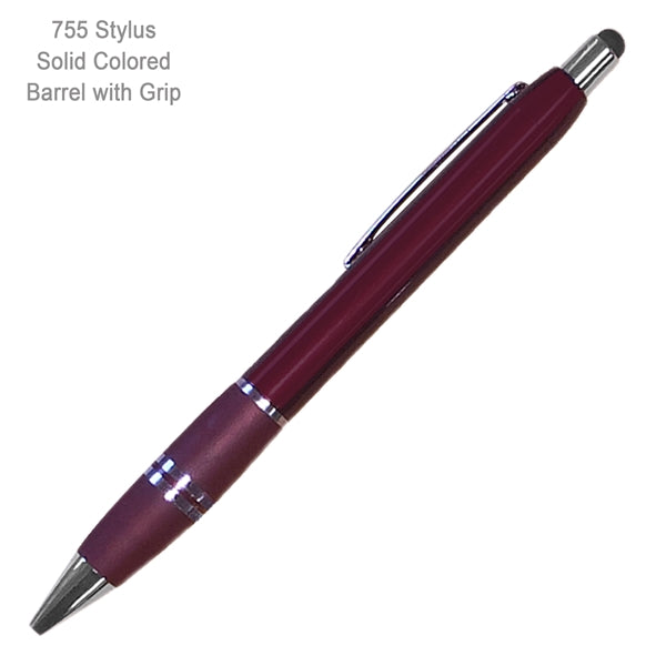 Florentino Elegant Stylus Ballpoint Pens With Comfort Grip