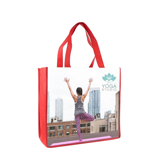 13" Laminated Tote (CUSTOM)